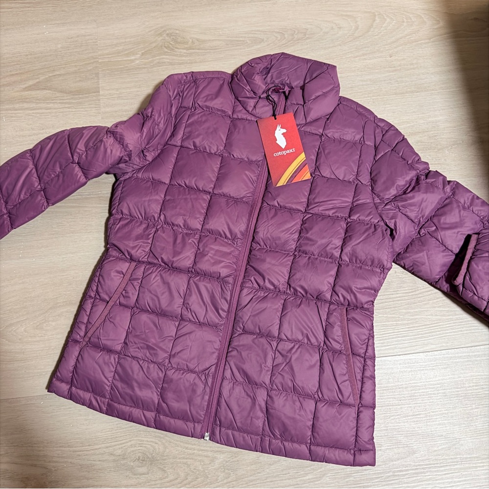 Cotopaxi Lavender Quilted Jacket